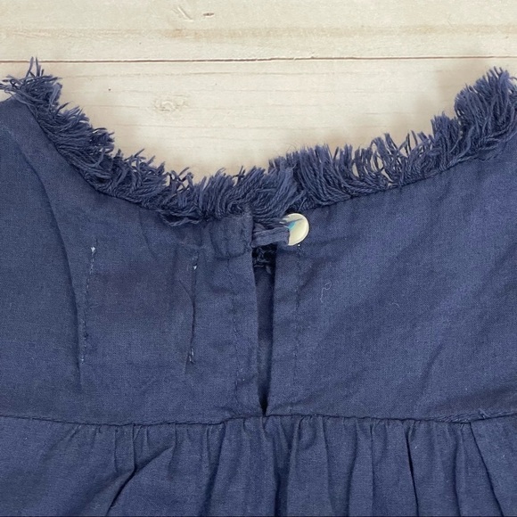 Peek Short Sleeve Embroidered Bohemian Dress Size 12-18 months - Picture 6 of 8